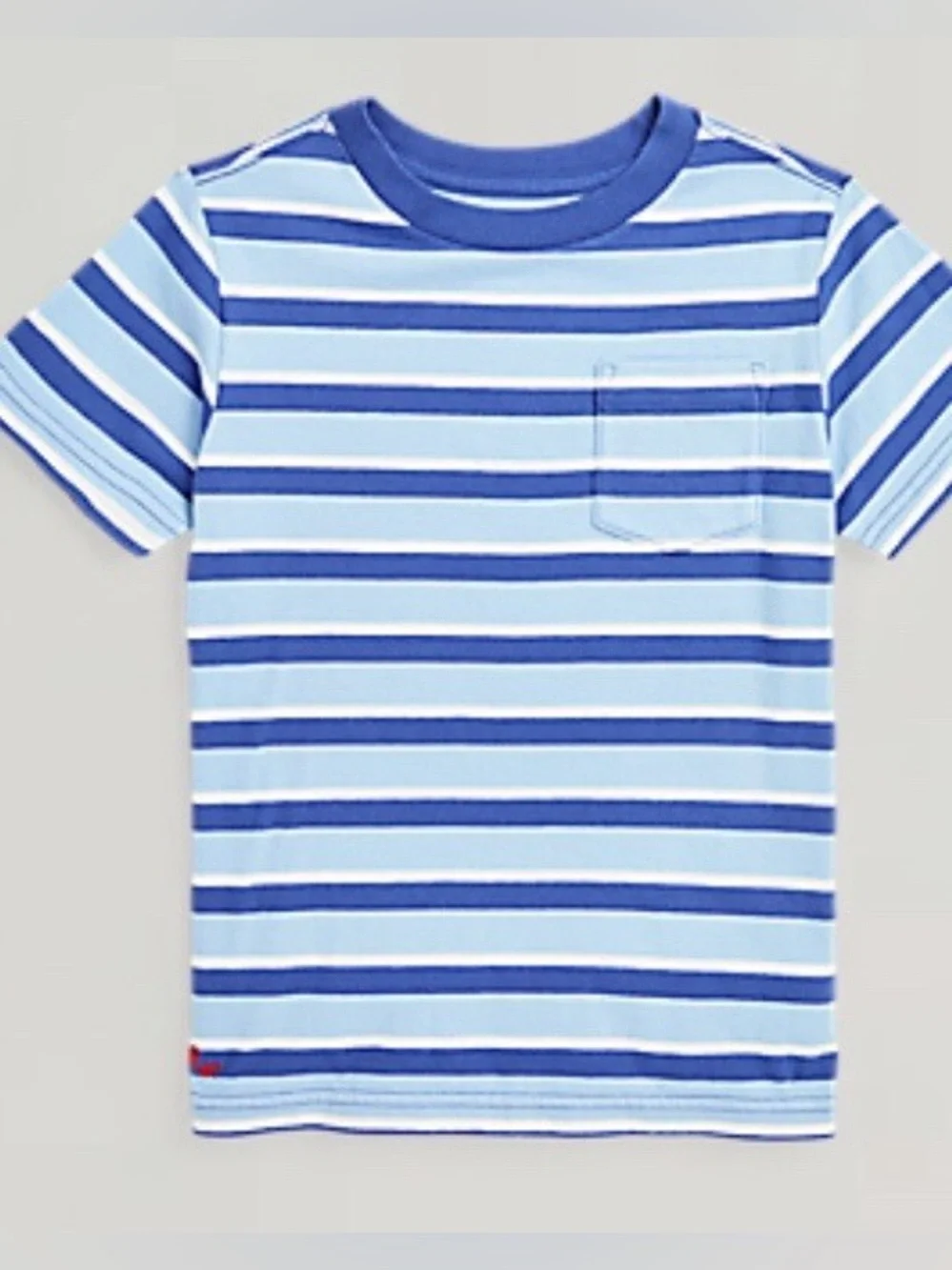 Ralph Lauren 2 Polo boys Striped Pocket T-Shirts size 6